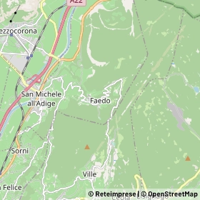 Mappa Faedo