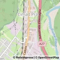 Map Ponte nelle Alpi