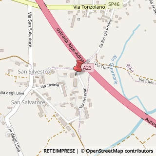 Mappa Via Bellera, 23, 33030 Majano, Udine (Friuli-Venezia Giulia)