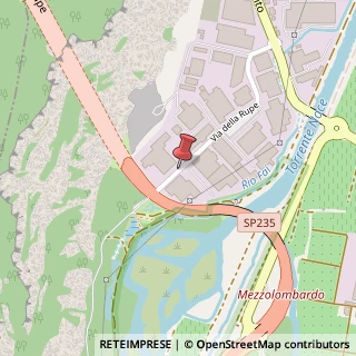 Mappa Via rupe 3, 38017 Mezzolombardo, Trento (Trentino-Alto Adige)