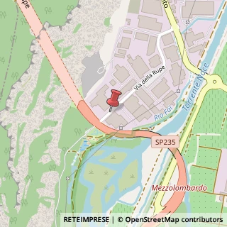 Mappa Via della Rupe, 7, 38017 Mezzolombardo, Trento (Trentino-Alto Adige)