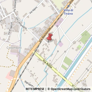 Mappa Via Nazionale, 28, 23030 Villa di Tirano, Sondrio (Lombardia)