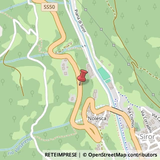 Mappa Via valserena, 38054 Siror, Trento (Trentino-Alto Adige)