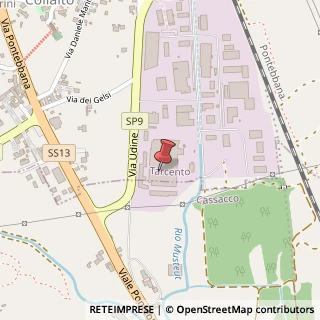 Mappa Via Udine, 103, 33017 Tarcento, Udine (Friuli-Venezia Giulia)