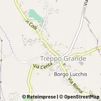 Kaart Treppo Grande