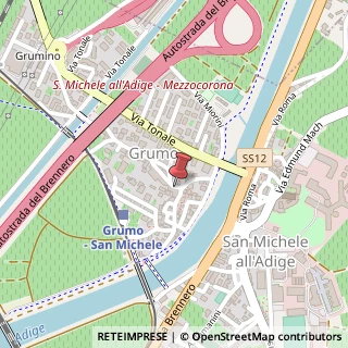Mappa Via Emilia, 33/36, 38010 San Michele all'Adige, Trento (Trentino-Alto Adige)