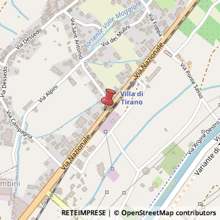 Mappa Via Nazionale, 50, 23030 Villa di Tirano, Sondrio (Lombardia)
