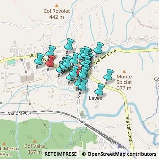 Mappa Via Roma, 33090 Travesio PN, Italia (0.24815)