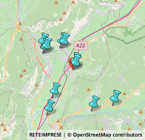 Mappa Via Roma, 38010 San Michele all'Adige TN, Italia (3.29091)