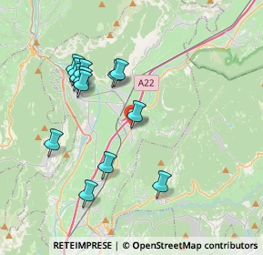 Mappa Via Roma, 38010 San Michele all'Adige TN, Italia (3.63308)