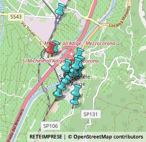 Mappa Via Roma, 38010 San Michele all'Adige TN, Italia (0.51)