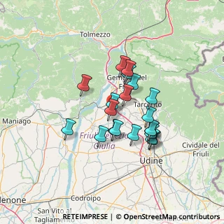 Mappa Via Sei Maggio, 33030 Majano UD, Italia (10.5255)
