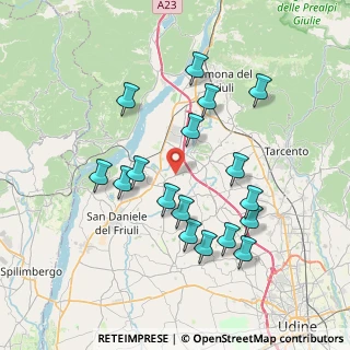 Mappa Fraz. Casasola, 33030 Majano UD, Italia (7.24765)