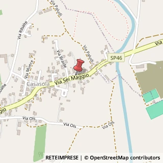 Mappa Via Casasola, 70, 33030 Majano UD, Italia, 33030 Majano, Udine (Friuli-Venezia Giulia)