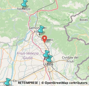 Mappa Viale dell'Unione Europea, 33017 Tarcento UD, Italia (38.49182)