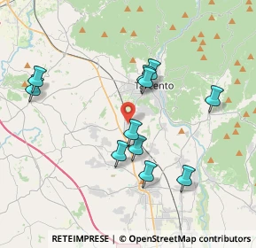 Mappa Viale dell'Unione Europea, 33017 Tarcento UD, Italia (3.54182)