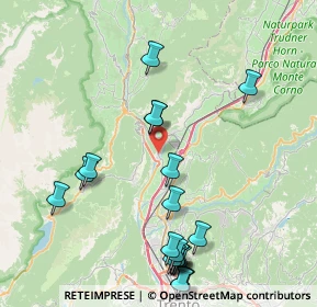 Mappa Presso Polo Produttivo Rotaliano, 38017 Mezzolombardo TN, Italia (9.7325)
