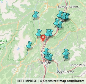 Mappa Presso Polo Produttivo Rotaliano, 38017 Mezzolombardo TN, Italia (14.49647)