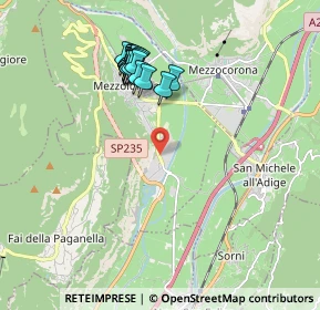 Mappa Presso Polo Produttivo Rotaliano, 38017 Mezzolombardo TN, Italia (1.8025)