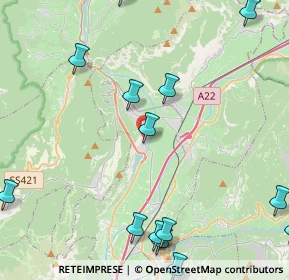 Mappa Presso Polo Produttivo Rotaliano, 38017 Mezzolombardo TN, Italia (6.565)