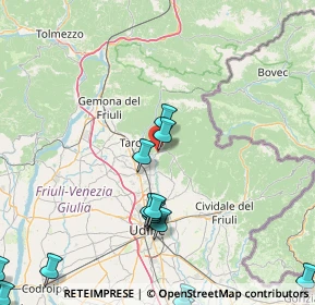 Mappa Via S. Mauro, 33045 Nimis UD, Italia (22.425)