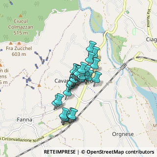 Mappa Via Martiri della Libertà, 33092 Cavasso Nuovo PN, Italia (0.53571)