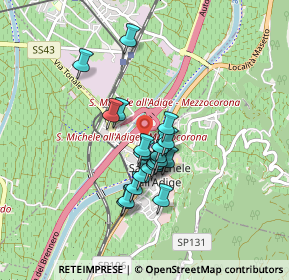 Mappa Via Miorini, 38010 San Michele All'adige TN, Italia (0.6335)