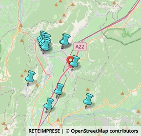 Mappa Via Miorini, 38010 San Michele All'adige TN, Italia (3.53385)