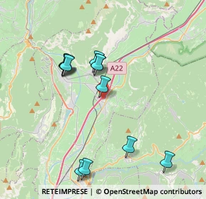 Mappa Via Miorini, 38010 San Michele All'adige TN, Italia (3.685)