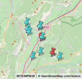 Mappa Via Miorini, 38010 San Michele All'adige TN, Italia (2.8075)