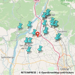 Mappa Via Piave, 33030 Majano UD, Italia (7.206)