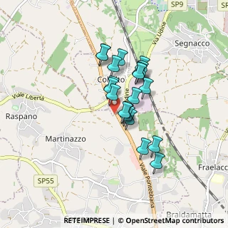 Mappa SS Pontebbana Km. 144+68 33017, 33019 Cassacco UD (0.619)