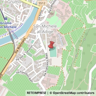 Mappa Via Biasi, 3, 38010 San Michele all'Adige, Trento (Trentino-Alto Adige)