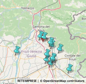 Mappa Piazza G. Marconi, 33010 Treppo Grande UD, Italia (13.2375)