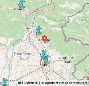 Mappa Via del Roccolo, 33017 Tarcento UD, Italia (42.41083)