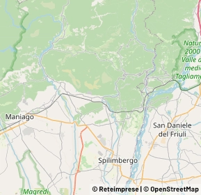 Mappa 33090 Sequals PN, Italia (7.013)