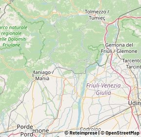 Mappa 33090 Sequals PN, Italia (17.468)