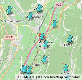 Mappa Grumo, 38010 San Michele all'Adige TN, Italia (2.88167)