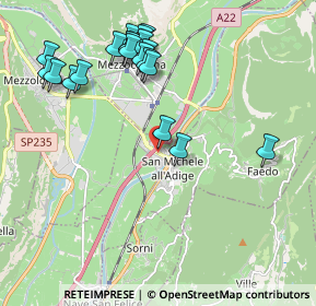 Mappa Grumo, 38010 San Michele all'Adige TN, Italia (2.1725)