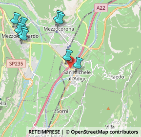 Mappa Grumo, 38010 San Michele all'Adige TN, Italia (3.06615)