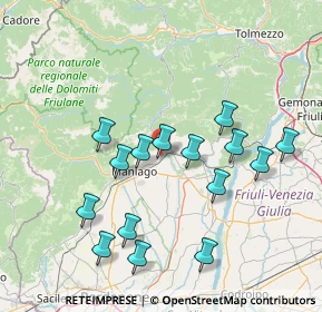 Mappa Via Città Di Carpi, 33092 Cavasso Nuovo PN, Italia (14.98533)