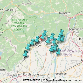 Mappa Via Città Di Carpi, 33092 Cavasso Nuovo PN, Italia (10.99895)