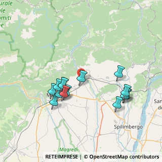 Mappa Via Città Di Carpi, 33092 Cavasso Nuovo PN, Italia (7.02214)