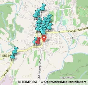 Mappa Via Ariis di Sotto, 33045 Nimis UD, Italia (0.369)