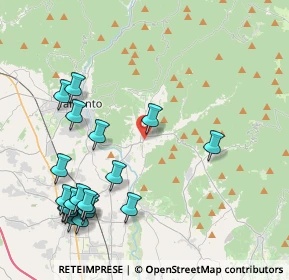 Mappa Via Ariis di Sotto, 33045 Nimis UD, Italia (4.88)