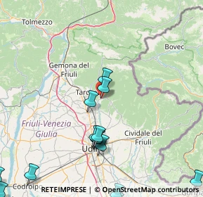 Mappa Via Ariis di Sotto, 33045 Nimis UD, Italia (22.57071)