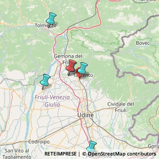 Mappa Via Casali Pividori, 33017 Tarcento UD, Italia (44.19615)