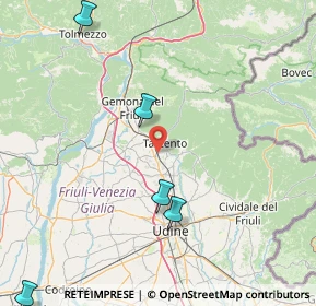 Mappa Via Casali Pividori, 33017 Tarcento UD, Italia (38.66273)