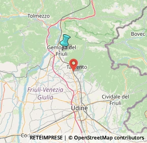 Mappa Via Casali Pividori, 33017 Tarcento UD, Italia (64.964)
