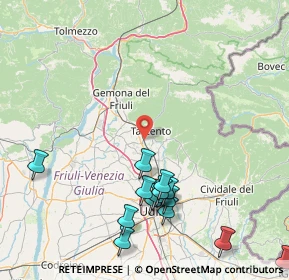 Mappa Via Casali Pividori, 33017 Tarcento UD, Italia (19.59714)